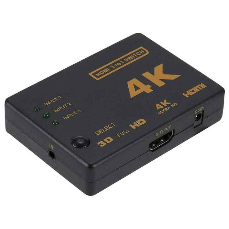 Commutatore HDMI 4K 3 in 1 con telecomando, 5 PCS/Set Commutatore HDMI 4K 3 in 1 con telecomando, 5 PCS/Set